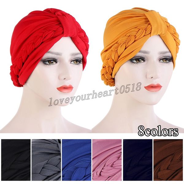 western style braid hat stylish all-match turban hat for women solid color simplicity pullover hat polyester soft baotou cap, Blue;gray
western style braid hat stylish all-match turban hat for women solid color simplicity pullover hat polyester soft baotou cap, Blue;gray