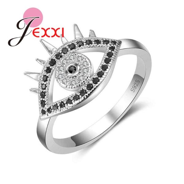 cluster rings punk character eyes ring bague homme jewelry charms black zircon accessories for women trendy party gift anel, Golden;silver
cluster rings punk character eyes ring bague homme jewelry charms black zircon accessories for women trendy party gift anel, Golden;silver