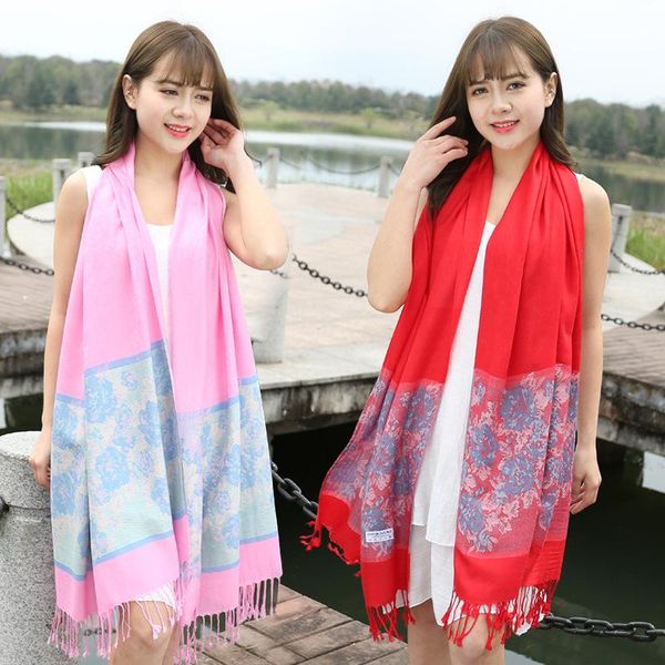 scarves scarf jacquard wrap lady shawl with tassels bohemian cachecol feminino for four seasons vintage classic chal ultra long bufanda, Blue;gray
scarves scarf jacquard wrap lady shawl with tassels bohemian cachecol feminino for four seasons vintage classic chal ultra long bufanda, Blue;gray