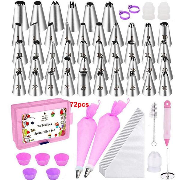 baking & pastry tools msjo 88pcs cake decorating nozzle set icing piping tips cream confectionery nozzles scraper bag for cakes
baking & pastry tools msjo 88pcs cake decorating nozzle set icing piping tips cream confectionery nozzles scraper bag for cakes