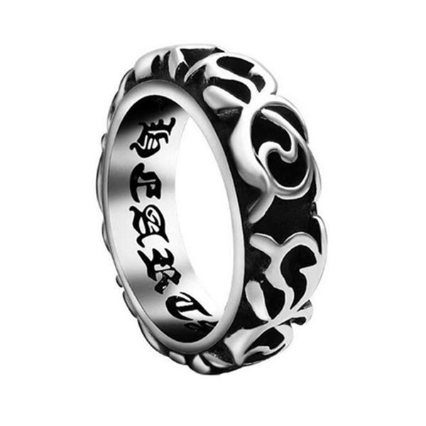party favor chrome/hearts rings tide brand cross croix titanium steel ring male and female lovers tail ins dominee index
party favor chrome/hearts rings tide brand cross croix titanium steel ring male and female lovers tail ins dominee index