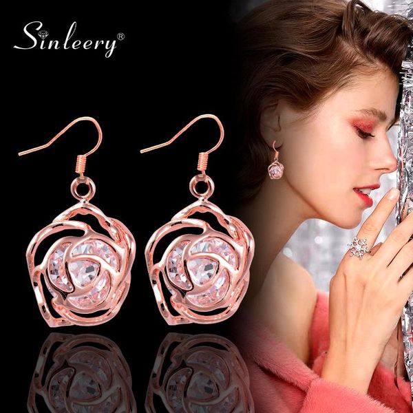 charm cubic zirconia inside hollow flower drop earrings hanging women birdal wedding party gifts es142 ssk dangle & chandelier, Silver
charm cubic zirconia inside hollow flower drop earrings hanging women birdal wedding party gifts es142 ssk dangle & chandelier, Silver
