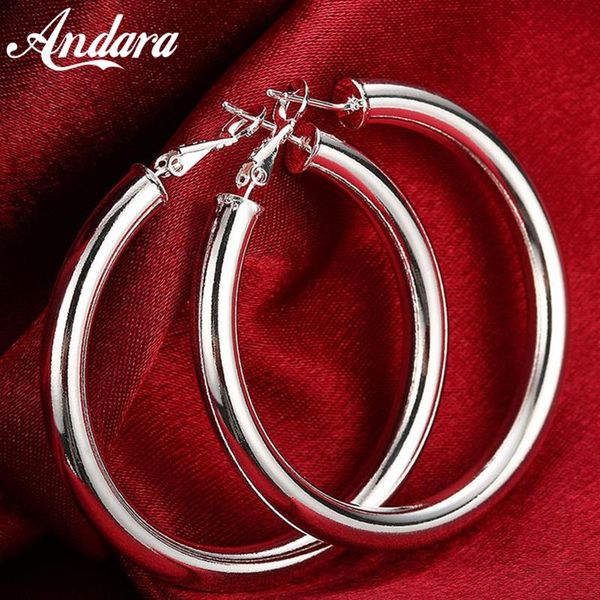 hoop & huggie 925 sterling silver earrings glossy round simple for women's fashion party wedding engagement jewelry, Golden;silver
hoop & huggie 925 sterling silver earrings glossy round simple for women's fashion party wedding engagement jewelry, Golden;silver