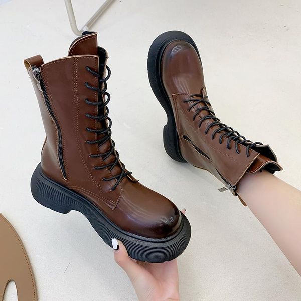 boots autumn winter women casual fashion side zipper keep warm platform non-slip lacing outdoor, Black
boots autumn winter women casual fashion side zipper keep warm platform non-slip lacing outdoor, Black