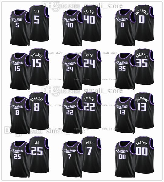 75th anniversary 2021-22 city black basketball jersey de'aaron fox buddy hield harrison barnes richaun holmes bagley iii davion mitchel, Black;red
75th anniversary 2021-22 city black basketball jersey de'aaron fox buddy hield harrison barnes richaun holmes bagley iii davion mitchel, Black;red