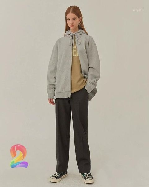zip hooded jacket men women loose sweater aedrerror fashion casual drawstring sports coat men's jackets, Black;brown
zip hooded jacket men women loose sweater aedrerror fashion casual drawstring sports coat men's jackets, Black;brown