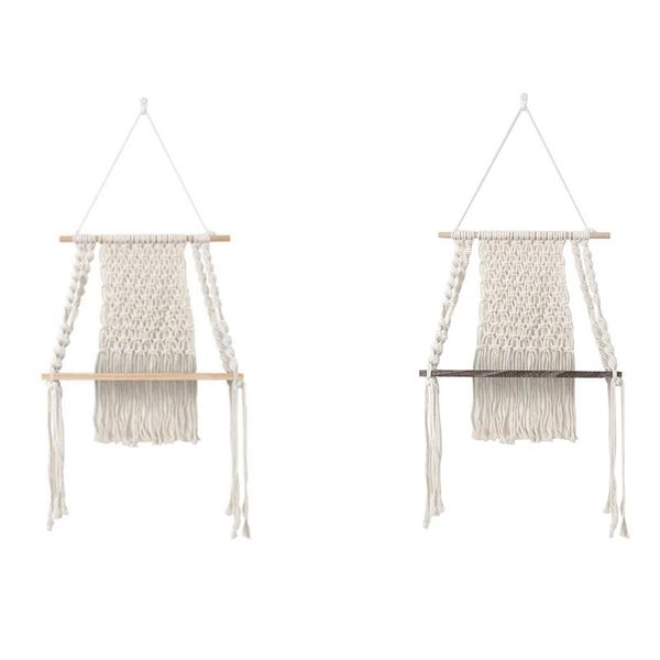tapestries boho macrame wall hanging shelf woven wood tapestry cotton rope tel hanger for home decorate
tapestries boho macrame wall hanging shelf woven wood tapestry cotton rope tel hanger for home decorate