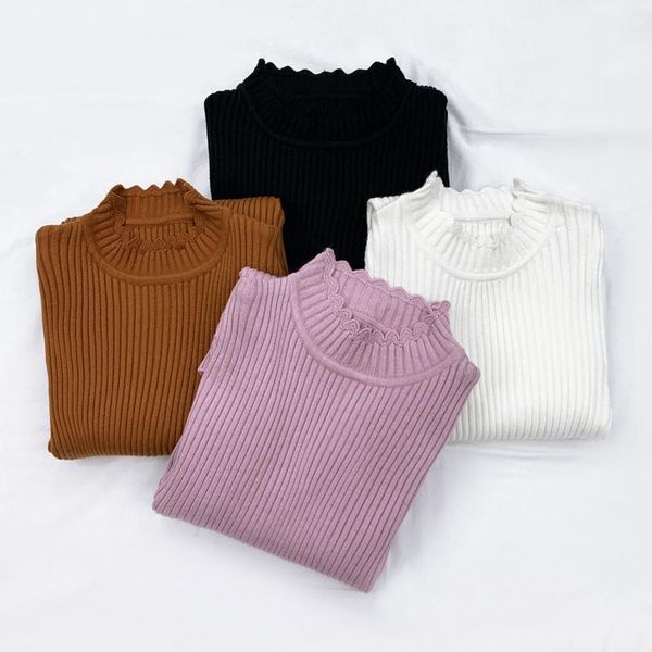 fashion plus size women's autumn winter style large half high neck knitted pullover sweater girls 4a sweaters, White;black
fashion plus size women's autumn winter style large half high neck knitted pullover sweater girls 4a sweaters, White;black