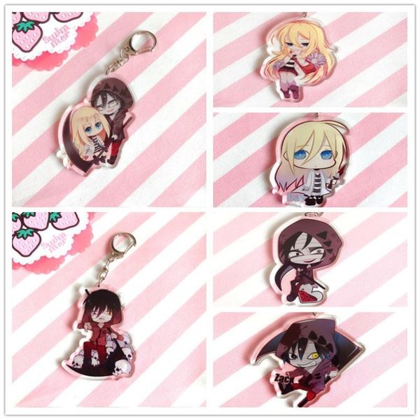 keychains 1pcs anime keychain angels death rachel gardner zack satsuriku no tenshi portachiavi keyring bag gift pendant, Silver
keychains 1pcs anime keychain angels death rachel gardner zack satsuriku no tenshi portachiavi keyring bag gift pendant, Silver