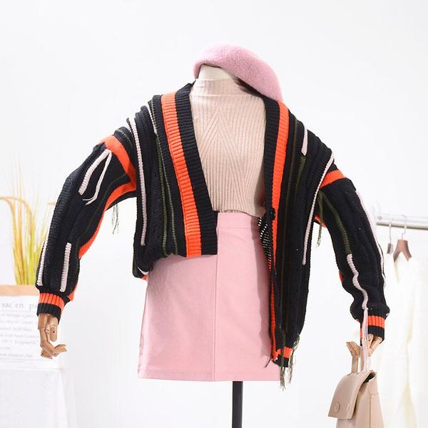 women's sweaters spring and autumn clothing 2021 turtleneck single-breasted long sleeve splice warm lovely sweet, White;black
women's sweaters spring and autumn clothing 2021 turtleneck single-breasted long sleeve splice warm lovely sweet, White;black