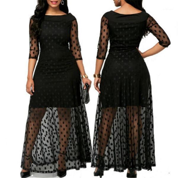 plus size women's party bodycon black lace long mesh short dress with chiffon tutu ol ladies s-2xl casual dresses, Black;gray
plus size women's party bodycon black lace long mesh short dress with chiffon tutu ol ladies s-2xl casual dresses, Black;gray
