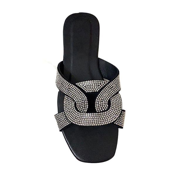 summer black shining rhinestone slippers women's leisure luxury flat pu slides ladies bling diamond sequins sandals large size
summer black shining rhinestone slippers women's leisure luxury flat pu slides ladies bling diamond sequins sandals large size
