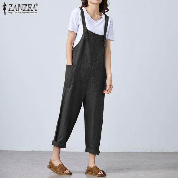 women's jumpsuits & rompers holiday solid sleeveless harem overalls casual loose women playsuits pockets tunic button plus size 5xl, Black;white
women's jumpsuits & rompers holiday solid sleeveless harem overalls casual loose women playsuits pockets tunic button plus size 5xl, Black;white