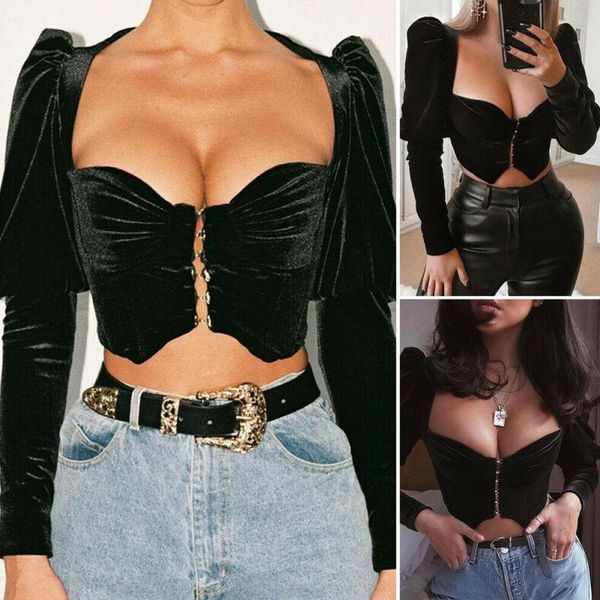 women's blouses & shirts lady women long sleeve solid color square collar slim lantern skinny elegant vintage black crop, White
women's blouses & shirts lady women long sleeve solid color square collar slim lantern skinny elegant vintage black crop, White