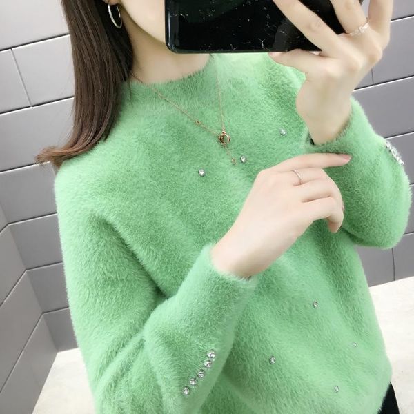women's vests 12277 (room 6 side row no. 1) 298 sweater woman mink-like nail bead knitted bottom shirt 55, Black;white
women's vests 12277 (room 6 side row no. 1) 298 sweater woman mink-like nail bead knitted bottom shirt 55, Black;white
