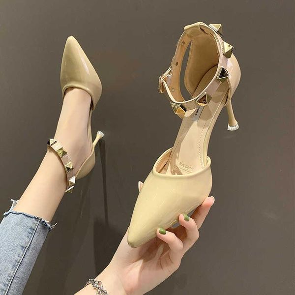sandals fashion rivet women high heels 2021 spring summer elegant dress shoes woman nightclub, Black
sandals fashion rivet women high heels 2021 spring summer elegant dress shoes woman nightclub, Black