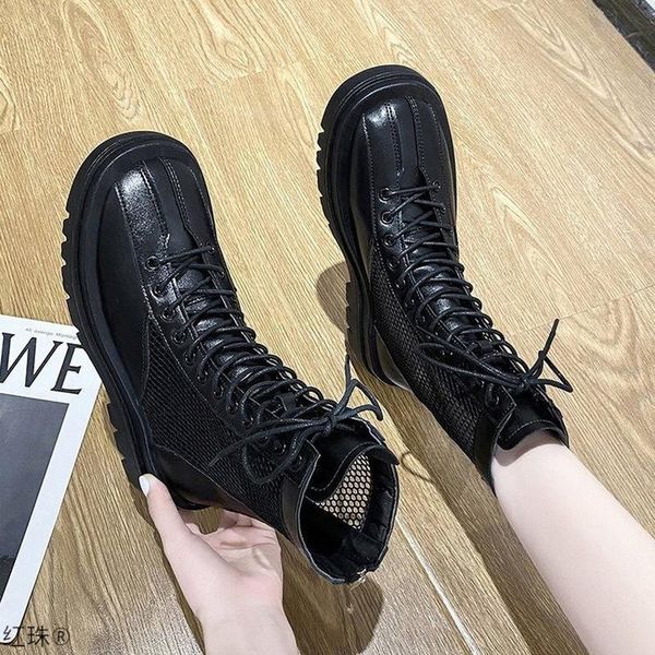 boots women's summer mesh cool back zipper chunky platform ankle for woman shoes fashion black motorcycle botas
boots women's summer mesh cool back zipper chunky platform ankle for woman shoes fashion black motorcycle botas
