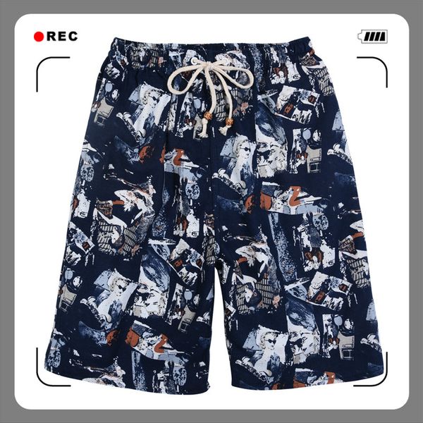 2021 soccer shorts summer style cotton and linen printed big pants beach men's loose hamsik aaa555, Black;red
2021 soccer shorts summer style cotton and linen printed big pants beach men's loose hamsik aaa555, Black;red