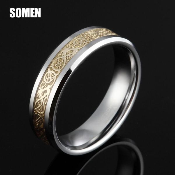 wedding rings 6mm&8mm mens tungsten carbide ring gold celtic dragon inlay polish edges engagement band men jewelry bague homme, Slivery;golden
wedding rings 6mm&8mm mens tungsten carbide ring gold celtic dragon inlay polish edges engagement band men jewelry bague homme, Slivery;golden