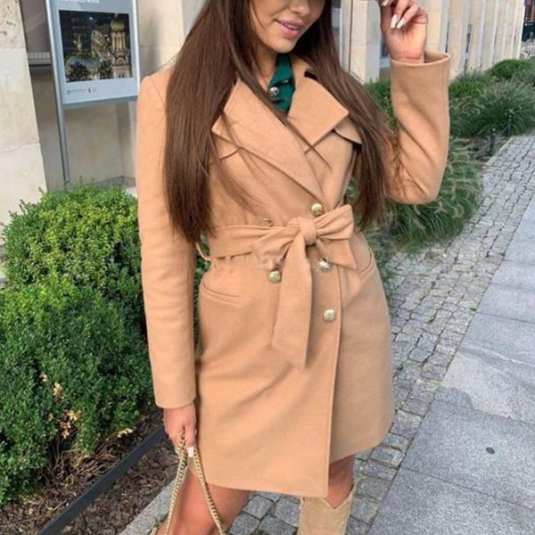 women's wool & blends 2021 autumn winter double-breasted waistbanded woolen jacket women coat black coats and jackets
women's wool & blends 2021 autumn winter double-breasted waistbanded woolen jacket women coat black coats and jackets