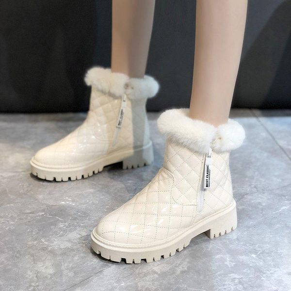 boots rimocy simple beige zipper gingham snow women 2021 winter warm plush short match all black cotton shoes
boots rimocy simple beige zipper gingham snow women 2021 winter warm plush short match all black cotton shoes