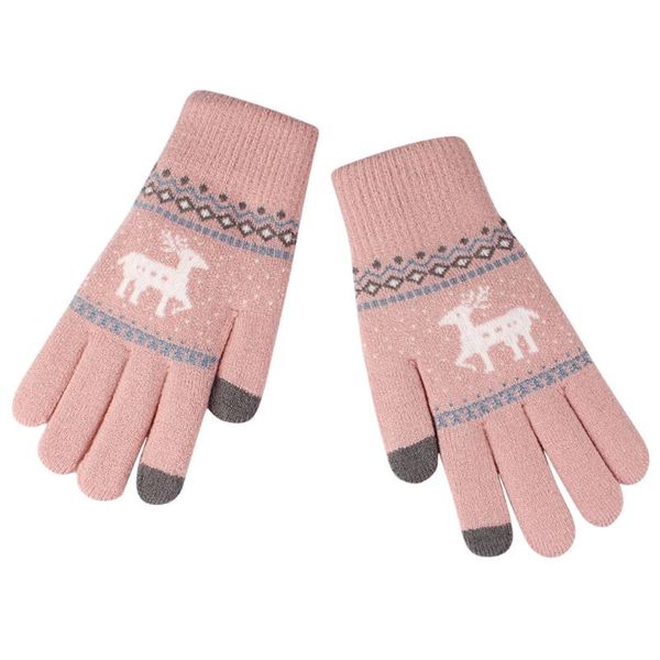 five fingers gloves women and girls thick knit warm winter colorful glove cold weather accessories, Blue;gray
five fingers gloves women and girls thick knit warm winter colorful glove cold weather accessories, Blue;gray