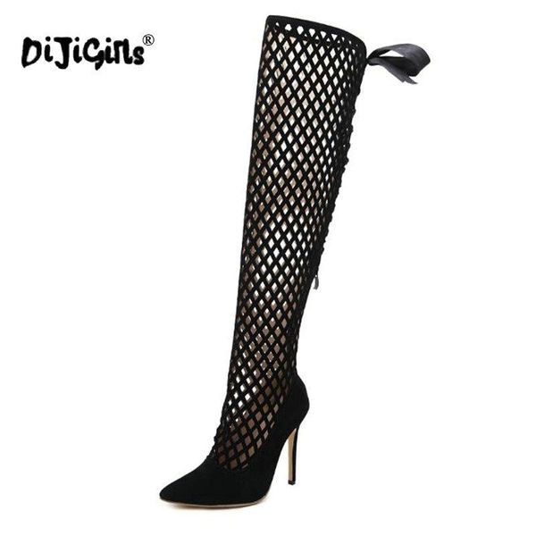 boots dijigirls women over-the-knee stylish cut-outs pointed toe thin heels black shoes woman size 35-40 drop
boots dijigirls women over-the-knee stylish cut-outs pointed toe thin heels black shoes woman size 35-40 drop