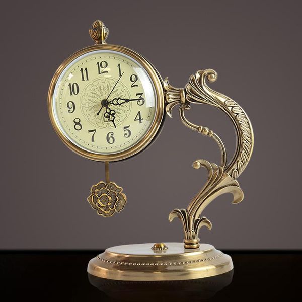 wall clocks american light luxury clock ornament retro desk european style office soft decoration nightstand
wall clocks american light luxury clock ornament retro desk european style office soft decoration nightstand