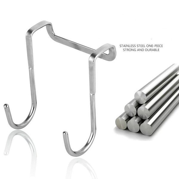 hooks & rails stainless steel double s shape hook punching without trace cabinet door multifunction for bathroom kitchen
hooks & rails stainless steel double s shape hook punching without trace cabinet door multifunction for bathroom kitchen