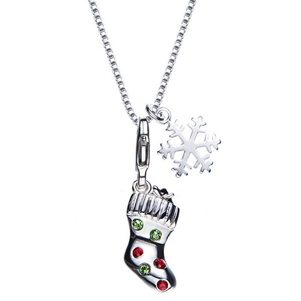 chains ogulee snowflake christmas stocking necklace from austrian crystal for ladies clavicle chain, Silver
chains ogulee snowflake christmas stocking necklace from austrian crystal for ladies clavicle chain, Silver
