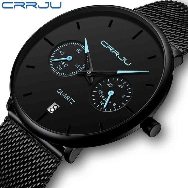 mens watches crrju full steel casual waterproof watch for man sport quartz watch men's dress calendar watch relogio masculino 210517, Slivery;brown
mens watches crrju full steel casual waterproof watch for man sport quartz watch men's dress calendar watch relogio masculino 210517, Slivery;brown