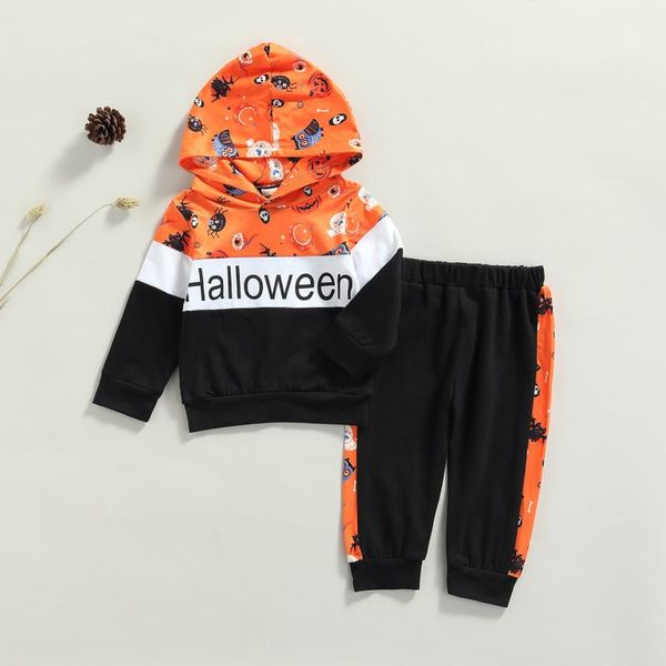 clothing sets children halloween clothes set, boys printed long sleeve hooded + elastic waist trousers, White
clothing sets children halloween clothes set, boys printed long sleeve hooded + elastic waist trousers, White