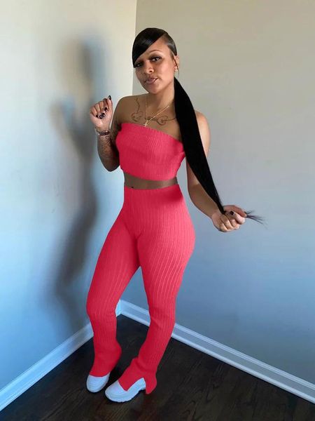 tracksuits ribbed 2 piece set women summer clothes crop and pants suit off shoulder matching sets night club outfits female 2xl, Gray
tracksuits ribbed 2 piece set women summer clothes crop and pants suit off shoulder matching sets night club outfits female 2xl, Gray