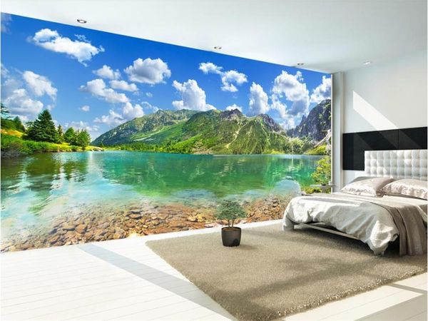 custom 3d po wallpaper living room mural mountain lake scenic landscape background wall non-woven for wallpapers
custom 3d po wallpaper living room mural mountain lake scenic landscape background wall non-woven for wallpapers