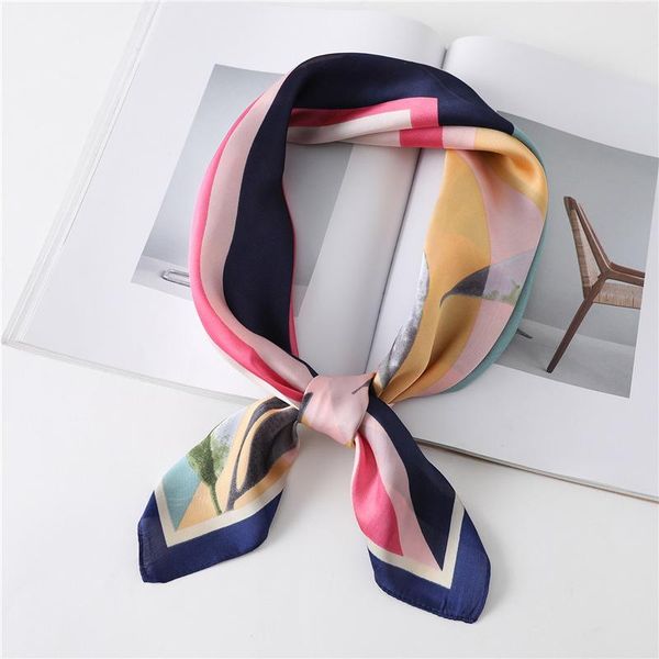 scarves female square silk scarf color matching leaves print hair foulard neck head band shawls wraps neckerchief bandana, Blue;gray
scarves female square silk scarf color matching leaves print hair foulard neck head band shawls wraps neckerchief bandana, Blue;gray