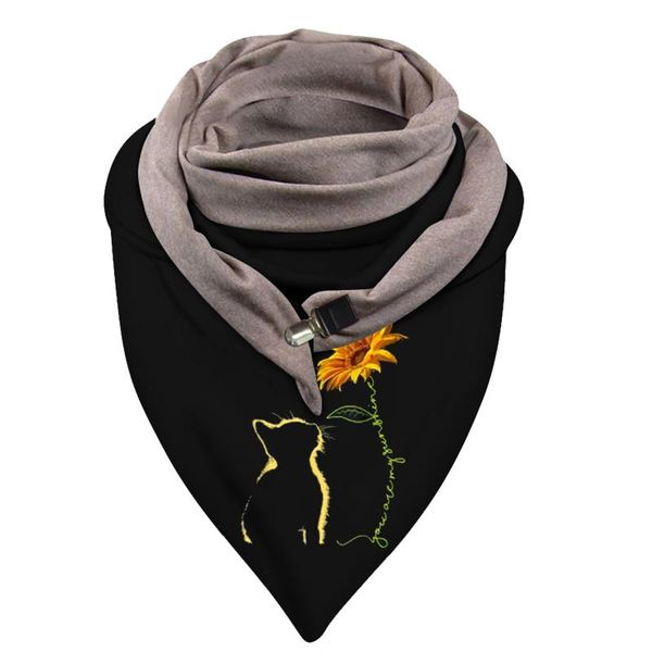 scarves cute winter warm women's cat animal print cotton malaysian button scarf casual fashion accessories, Blue;gray
scarves cute winter warm women's cat animal print cotton malaysian button scarf casual fashion accessories, Blue;gray