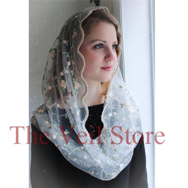 bridal veils embroided round lace mantilla women catholic for church infinity headcover wraps latin mass velo de novia negra mantille, Black
bridal veils embroided round lace mantilla women catholic for church infinity headcover wraps latin mass velo de novia negra mantille, Black