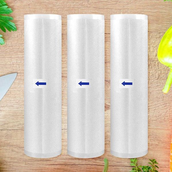 food savers & storage containers 3 rolls vacuum bags kitchen 20 25 28cm x 500cm for packaging machine
food savers & storage containers 3 rolls vacuum bags kitchen 20 25 28cm x 500cm for packaging machine