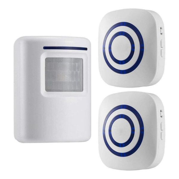 none 110v-240v wireless doorbell pir infrared sensor motion detector entry door bell alarm w/ receiver & transmitter eu/us plug doorbells
none 110v-240v wireless doorbell pir infrared sensor motion detector entry door bell alarm w/ receiver & transmitter eu/us plug doorbells