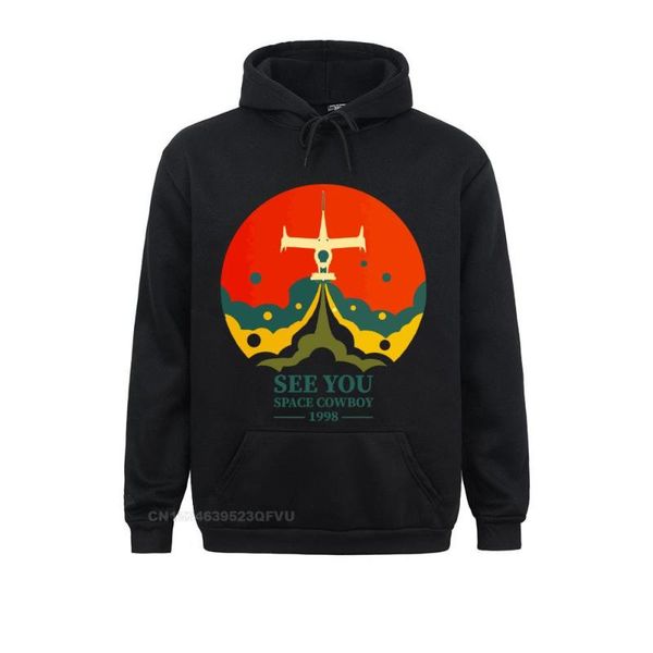 men's hoodies & sweatshirts vintage cowboy bebop see you space oversized hoodie harajuku camisas hombre anime childhood memory, Black
men's hoodies & sweatshirts vintage cowboy bebop see you space oversized hoodie harajuku camisas hombre anime childhood memory, Black