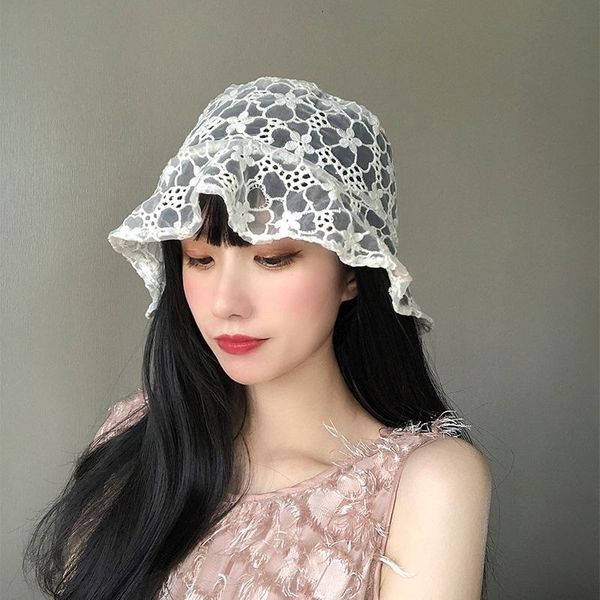 soft lace hat women hollow flower bucket girls 2021 summer cap wide brim sun hats floppy fisherman breathable, Blue;gray
soft lace hat women hollow flower bucket girls 2021 summer cap wide brim sun hats floppy fisherman breathable, Blue;gray