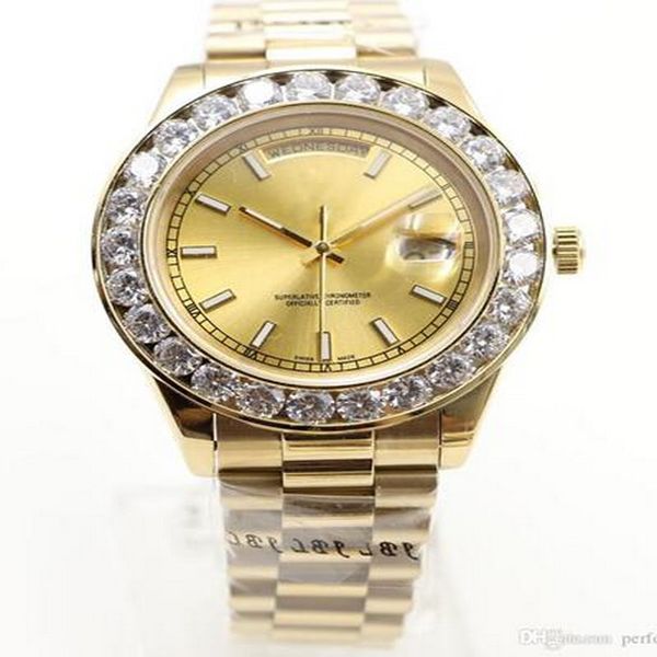 fashion luxury mens watch aaa big diamond gold face full stainless steel original strap mens automatic mechanical watches, Slivery;brown
fashion luxury mens watch aaa big diamond gold face full stainless steel original strap mens automatic mechanical watches, Slivery;brown