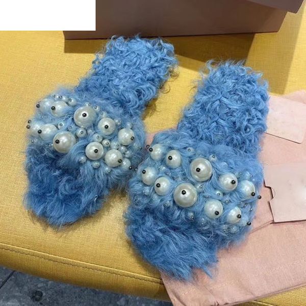 sandals blue pink flat furry slippers women curly wool open toe rivet pearl decor lazy mules autumn outdoor wear fairy shoes for g, Black
sandals blue pink flat furry slippers women curly wool open toe rivet pearl decor lazy mules autumn outdoor wear fairy shoes for g, Black
