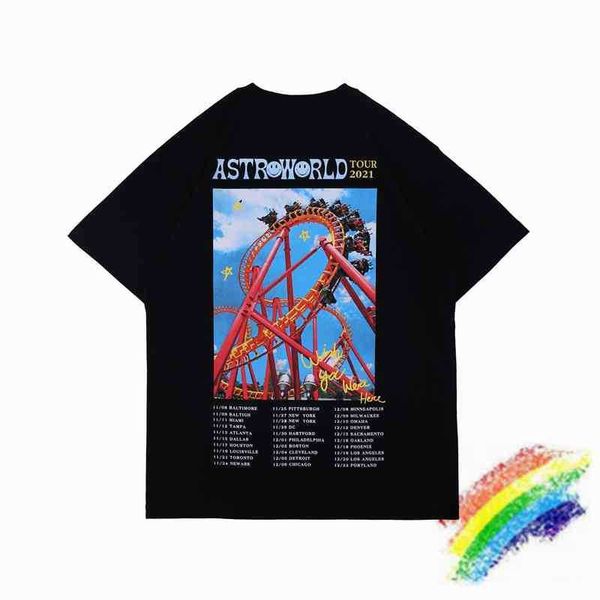 men's t-shirts t shirts ss ferris wheel travis scott cactus jack t shirt men women fashion casual tees t-s qjbv, White;black 
men's t-shirts t shirts ss ferris wheel travis scott cactus jack t shirt men women fashion casual tees t-s qjbv, White;black