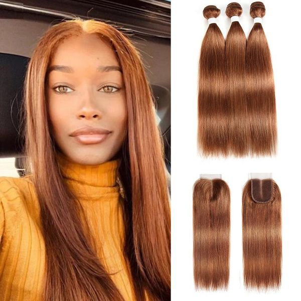 human hair bulks brazilian straight bundles with closure 4x4 soku blonde brown red weave non-remy weft, Black
human hair bulks brazilian straight bundles with closure 4x4 soku blonde brown red weave non-remy weft, Black
