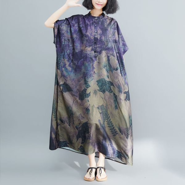 retro-printed 6xl female summer extra large mother size long casual dress women's short sleeves loose k735 u0me, Black;gray
retro-printed 6xl female summer extra large mother size long casual dress women's short sleeves loose k735 u0me, Black;gray