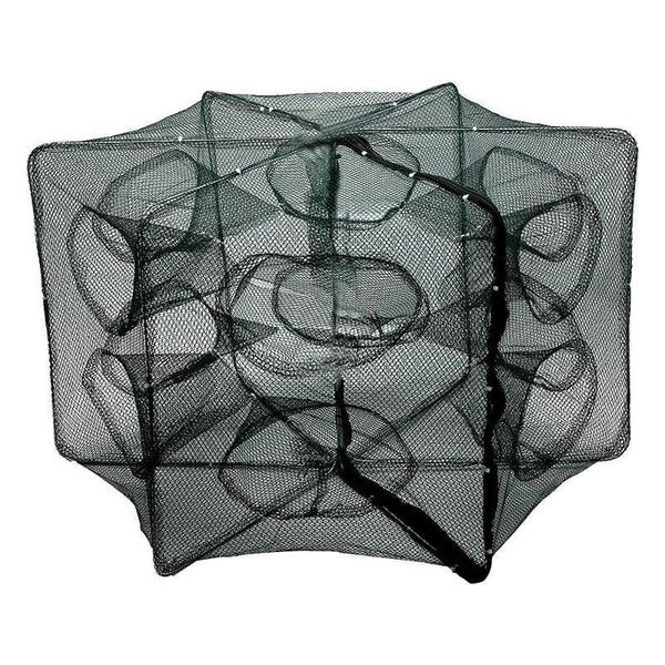 6/12 holes automatic fishing net shrimp cage nylon foldable crab fish trap cast accessories
6/12 holes automatic fishing net shrimp cage nylon foldable crab fish trap cast accessories
