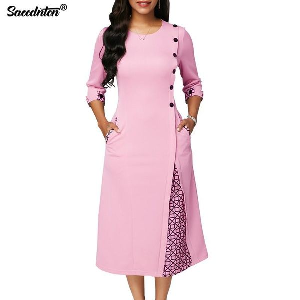 autumn winter dress women 2021 casual plus size slim office a line dresses elegant patchwork long party pink vestidos, Black;gray
autumn winter dress women 2021 casual plus size slim office a line dresses elegant patchwork long party pink vestidos, Black;gray