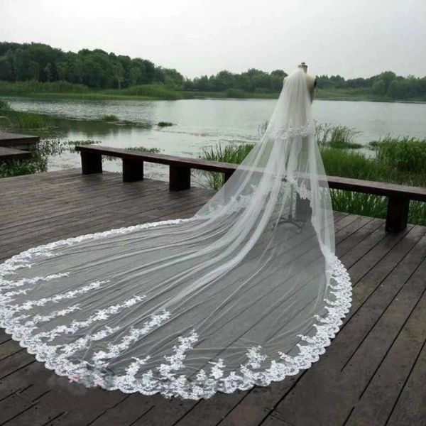 bridal veils ivory white two layers 5m mantilla veil cathedral wedding lace edge accesorios, Black
bridal veils ivory white two layers 5m mantilla veil cathedral wedding lace edge accesorios, Black