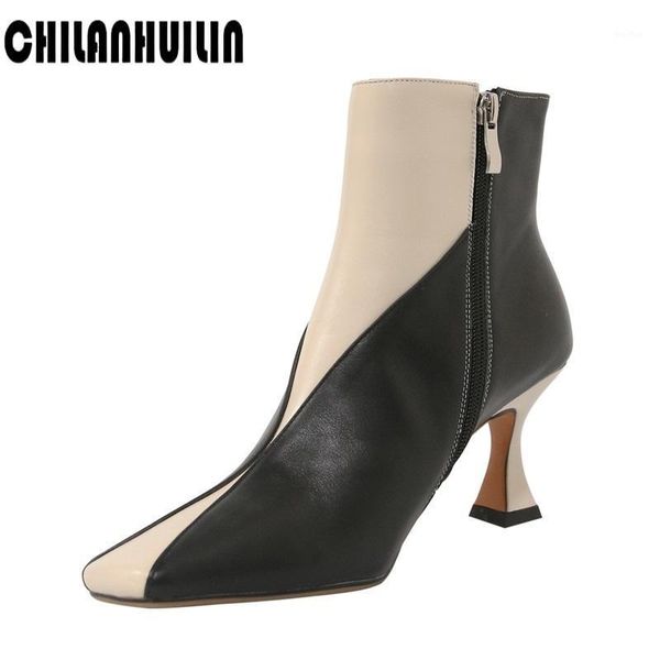 boots autumn winter fashion mixed color cowgirl women shoes western ankle pointed toe leather woman booties1, Black
boots autumn winter fashion mixed color cowgirl women shoes western ankle pointed toe leather woman booties1, Black